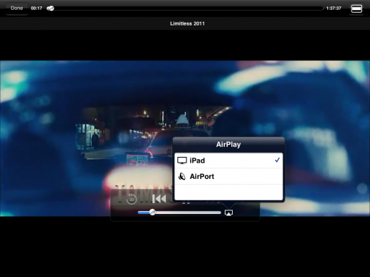 Video Stream App AirPlay